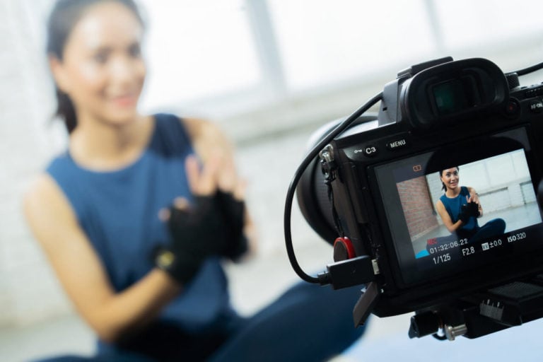 Recording Videos for Online Fitness